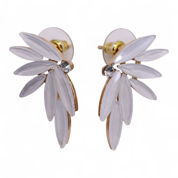 Pearl - Vintage Glass - Fairies - Earrings