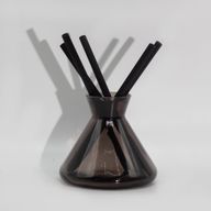 8mm x 18cm Bundle  - (aprox 20) - Black Fat Fibre Reeds