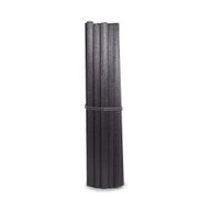 8mm x 18cm Bundle  - (aprox 20) - Black Fat Fibre Reeds
