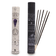 Ancient Witch Tube of Spells Incense - Seduction - Amethyst Pendulum