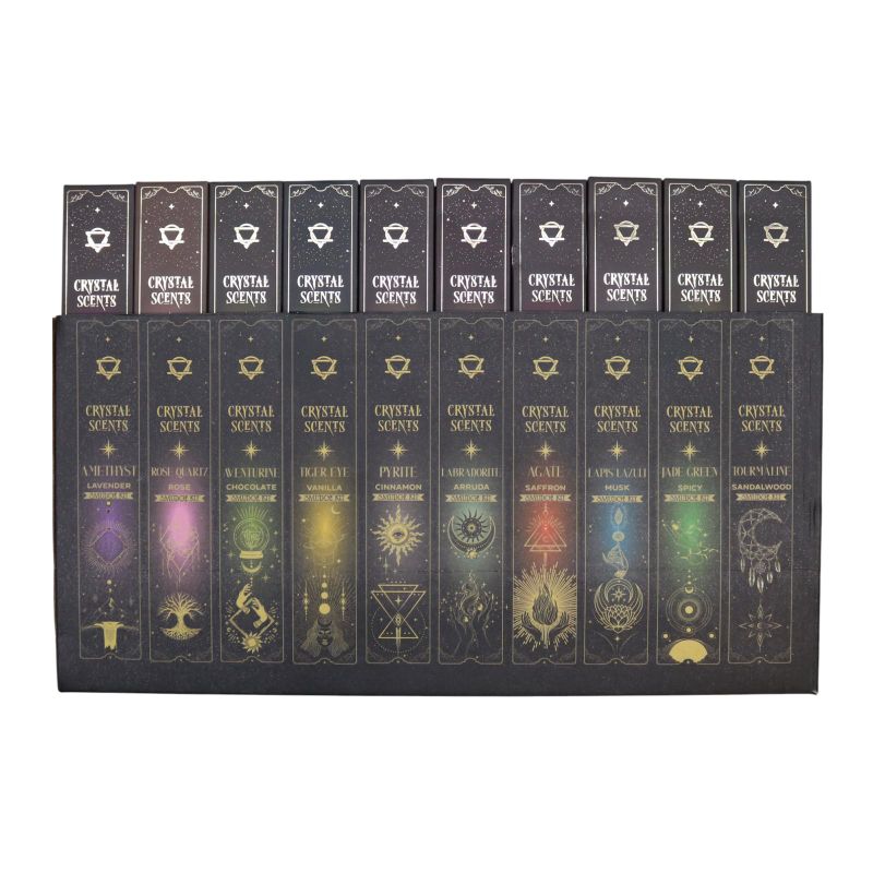 Starter Set of Crystal Scents Smudge Incense