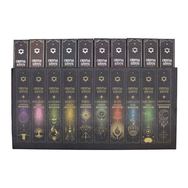Starter Set of Crystal Scents Smudge Incense