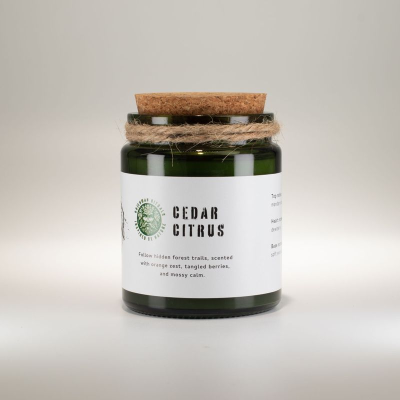 Woodwick Soy Candle - Forest Resin
