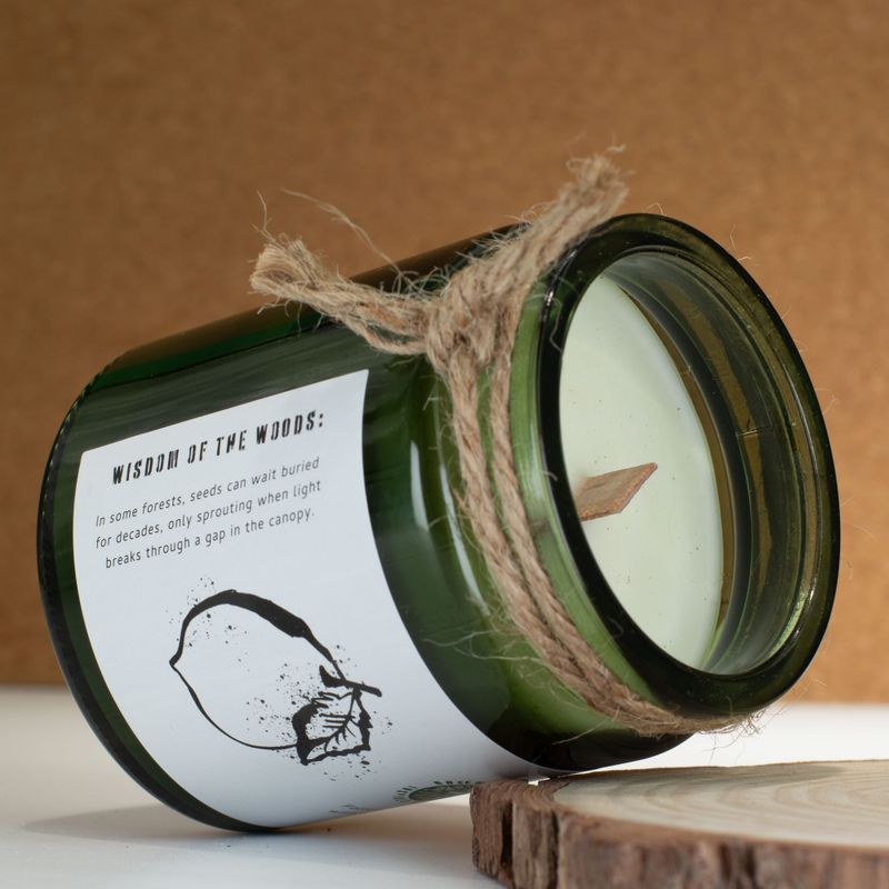 Woodwick Soy Candle - Forest Resin