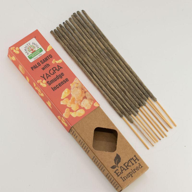 Earth Inspired Smudge Incense Display Pack (4x12 Fragrances) (05-08)