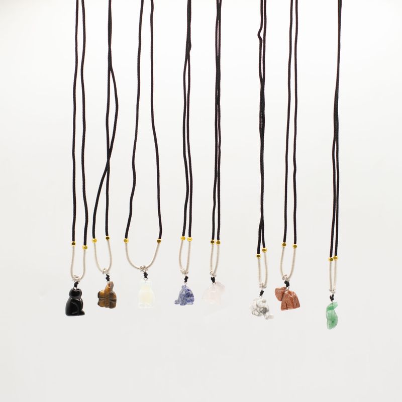 Cool Gemstone Pendants - Animals Collection (assorted)