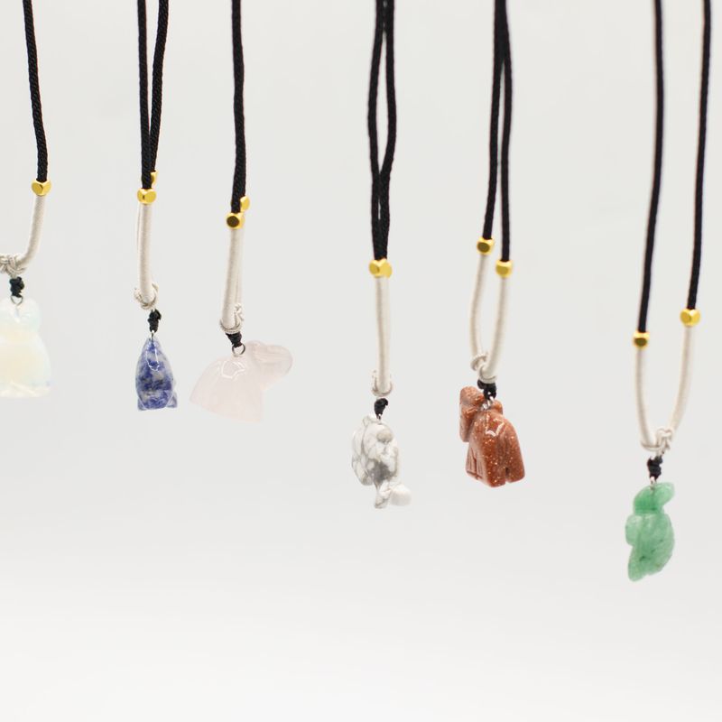 Cool Gemstone Pendants - Animals Collection (assorted)