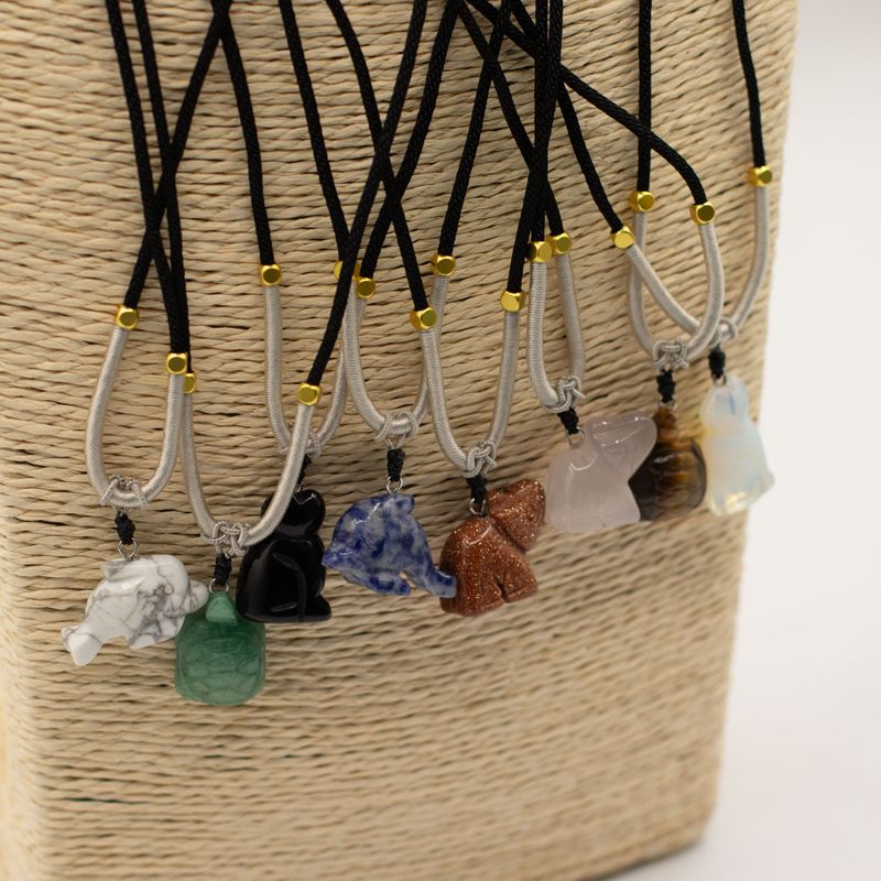 Cool Gemstone Pendants - Animals Collection (assorted)