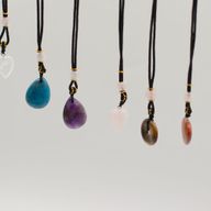 Cool Gemstone Pendants - Hearts Etc Collection (assorted)