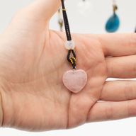 Cool Gemstone Pendants - Hearts Etc Collection (assorted)