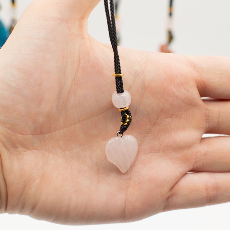 Cool Gemstone Pendants - Hearts Etc Collection (assorted)