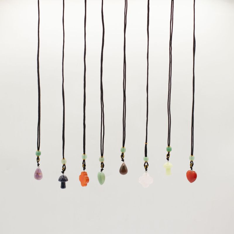 Cool Gemstone Pendants - Botanical Collection (assorted)