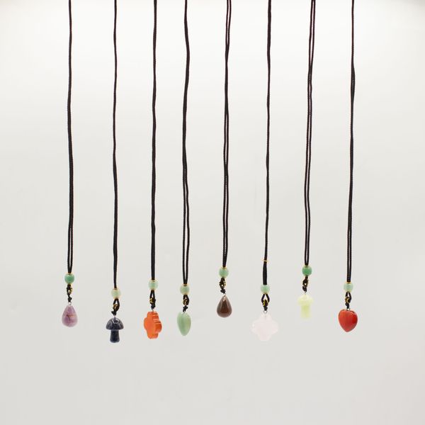 Cool Gemstone Pendants - Botanical Collection (assorted)