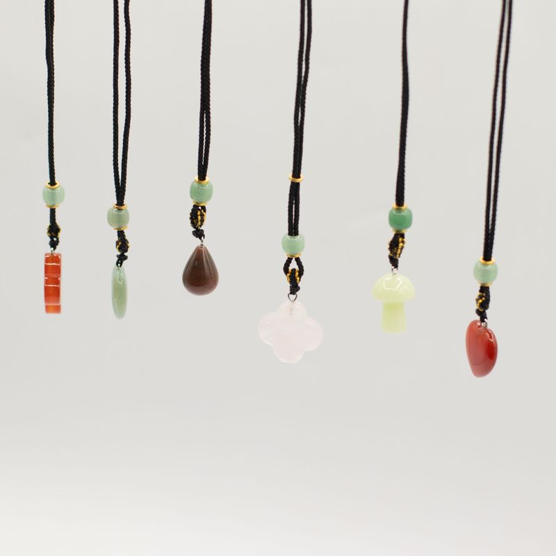 Cool Gemstone Pendants - Botanical Collection (assorted)