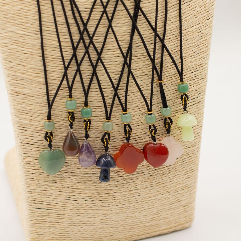 Cool Gemstone Pendants - Botanical Collection (assorted)