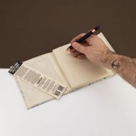 Med Lokta Mixed Blue Cotton Notebook (15x12cm) - 45 pages