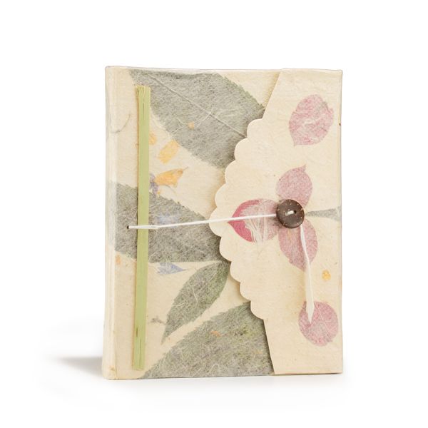 Med Lokta Bougainvillea Notebook (15x12cm) - 45 pages