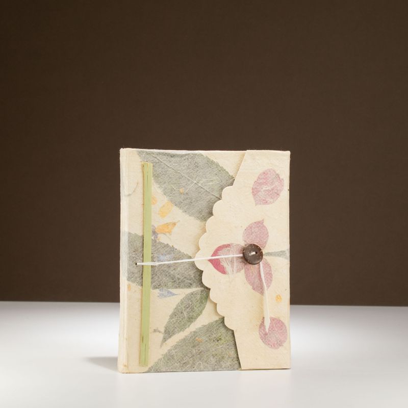 Med Lokta Bougainvillea Notebook (15x12cm) - 45 pages