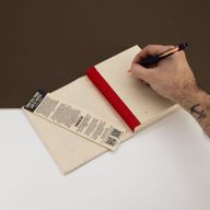 Med Lokta Bodhi Leaf Notebook (15x12cm) - 45 pages (assorted)
