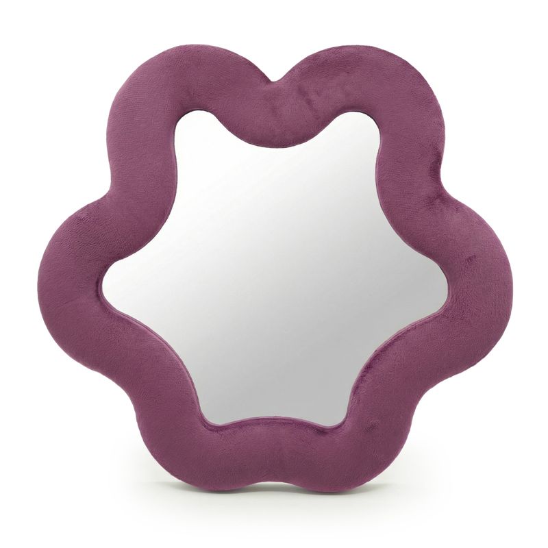 Soft Squiggly Mirrors - Star - Mauve (33) - 33x231x2.3cm