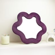 Soft Squiggly Mirrors - Star - Mauve (33) - 33x231x2.3cm