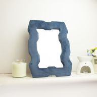 Soft Squiggly Mirrors - Chunky Frame- Royal Blue (54) - 30.5x22.5x2.3cm