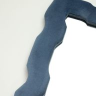 Soft Squiggly Mirrors - Chunky Frame- Royal Blue (54) - 30.5x22.5x2.3cm