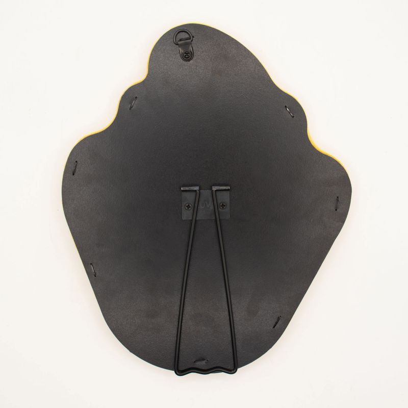 Soft Squiggly Mirrors - Flame - Marigold (49) - 23x27.5x2.3cm