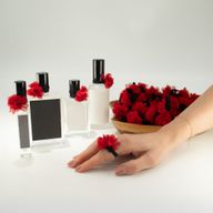 Fragrance Chiffon Diffuser Rings - Rose Red (01)