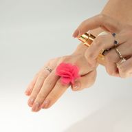 Fragrance Chiffon Diffuser Rings - Pink (16)