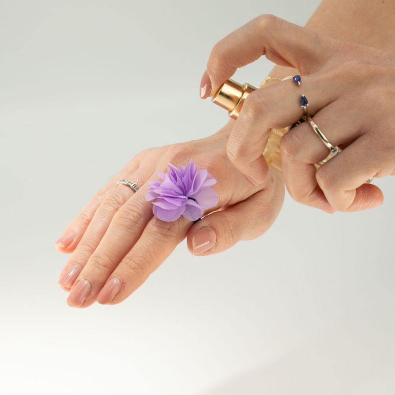 Fragrance Chiffon Diffuser Rings - Lavender (87)