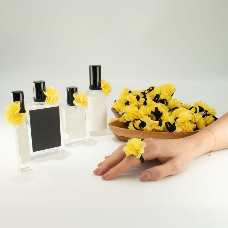 Fragrance Chiffon Diffuser Rings - Yellow (90)
