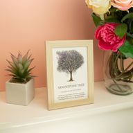Gemstone Picture - Tree of Life - Moonstone  (20x14.7x1cm)
