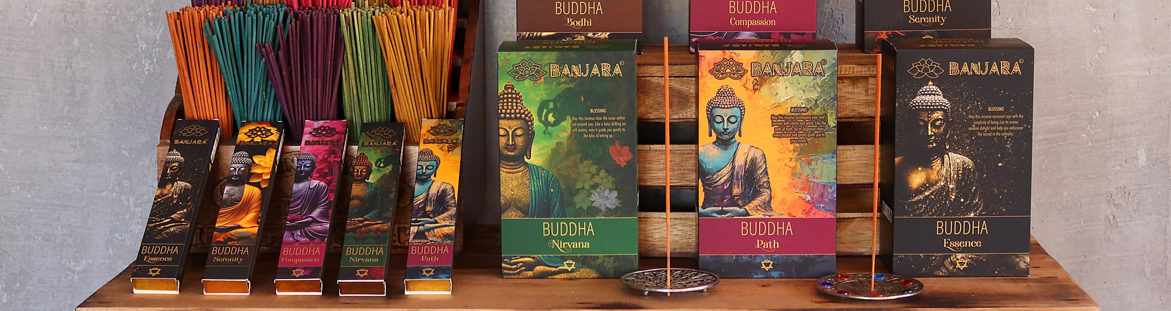 Wholesale Banjara Buddha Incense - AW Artisan Europe - Giftware Supplier
