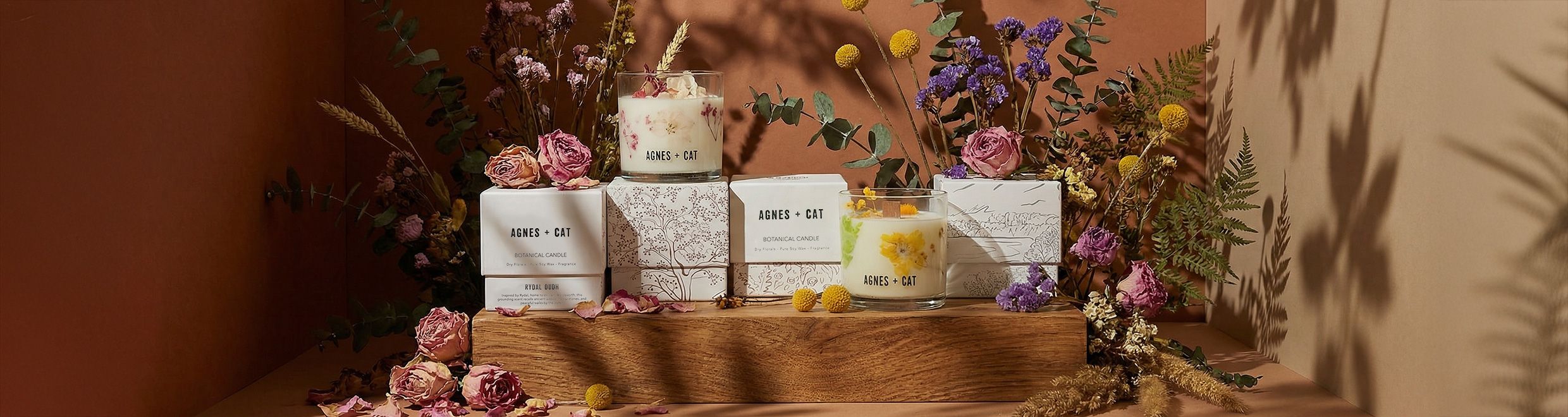 Agnes & Cat Botanical Soy Candles