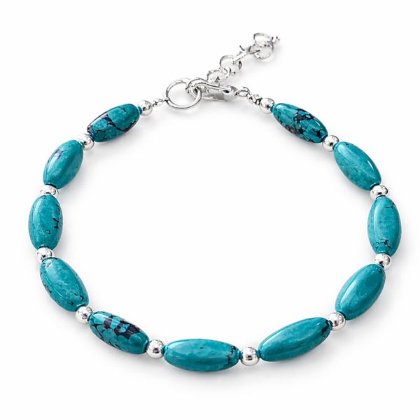 Nepalese Turquoise Necklace - (50cm) & Bracelet -(17cm) Set