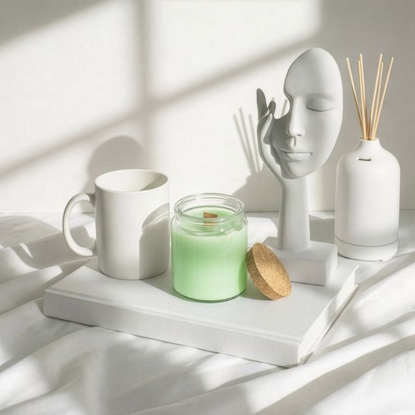 Unlabeled Woodwick Soy Candle - Twilight Vine