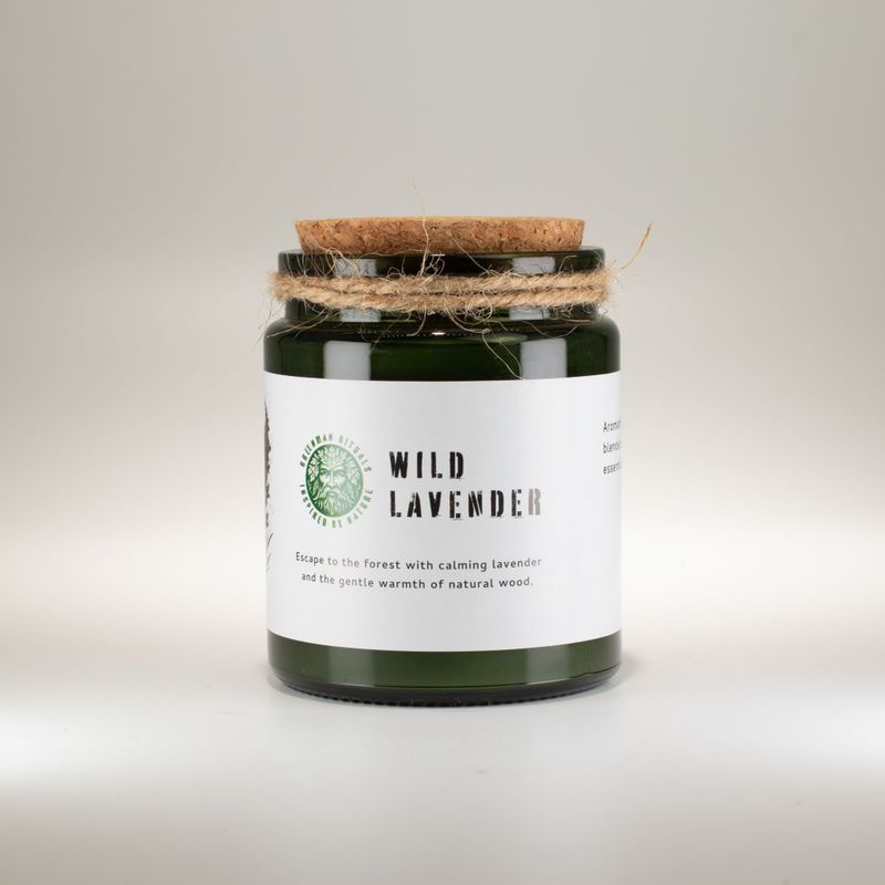 Woodwick Soy Candle - Wild Lavender