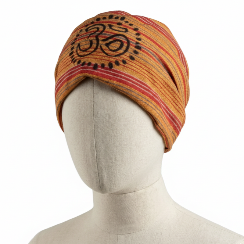 Nomad Sari - Hippy Headband - Blockprint Assorted Designs - (56x25cm) Free size