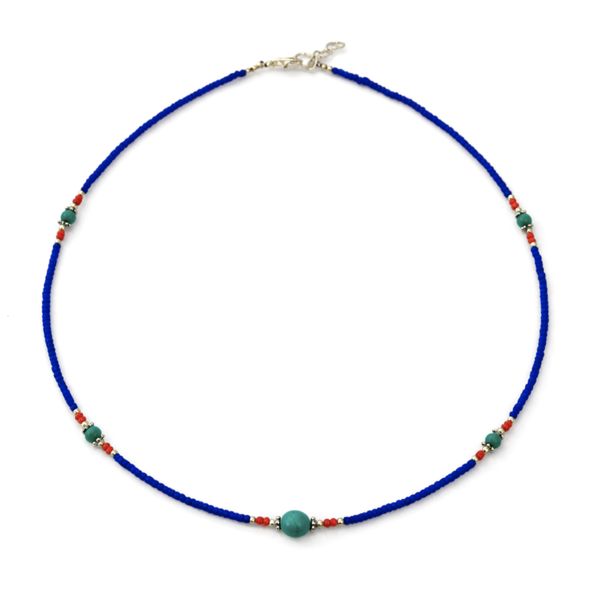 Nepalese Extra Fine Gem Necklace - Turquoise