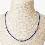 Nepalese Extra Fine Gem Necklace - Turquoise