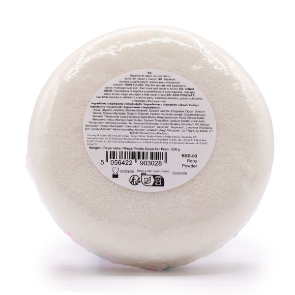 Butter Bubble Soap Sponge - Baby Powder
