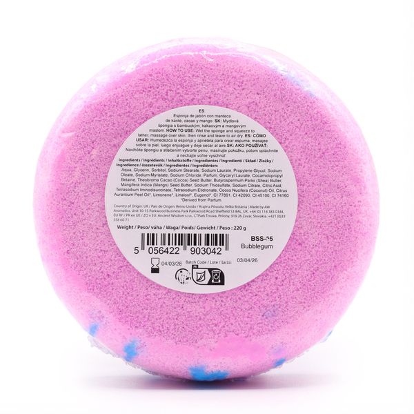 Butter Bubble Soap Sponge - Bubblegum