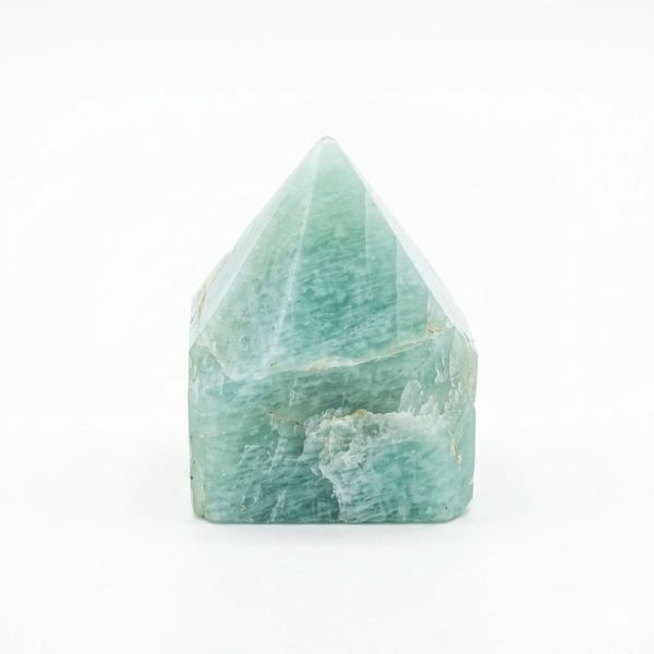 Bulk Gemstone Top Polished Points - Indian Amazonite (approx 5-6 pieces)