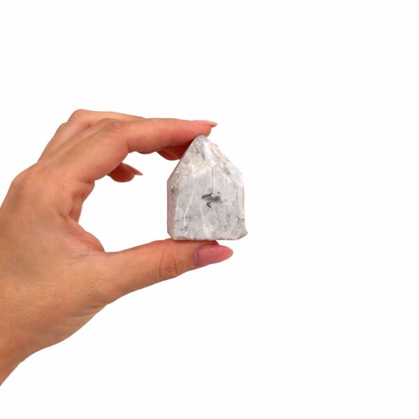 Bulk Gemstone Top Polished Points - Rainbow Moonstone (approx 5-6 pieces)