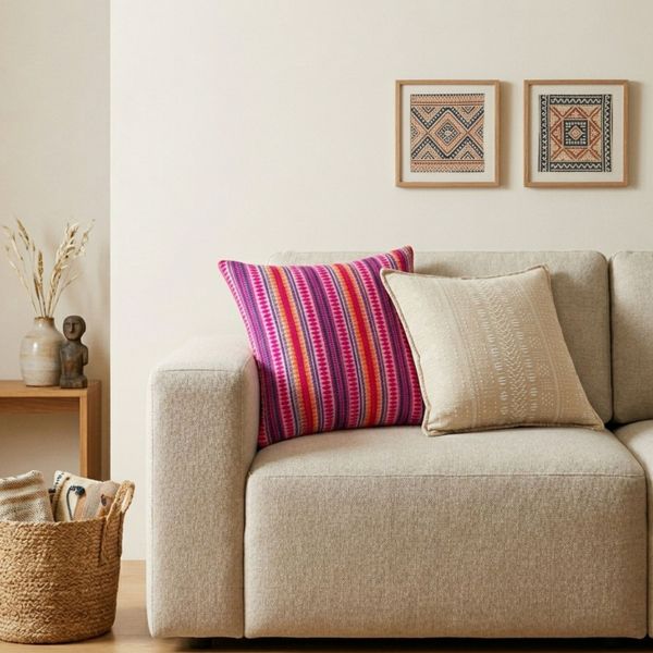 Classic Cushion Cover - Soft Stone- 45x45cm