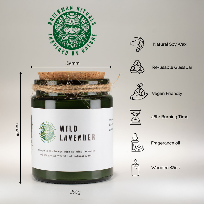 Woodwick Soy Candle - Forest Resin