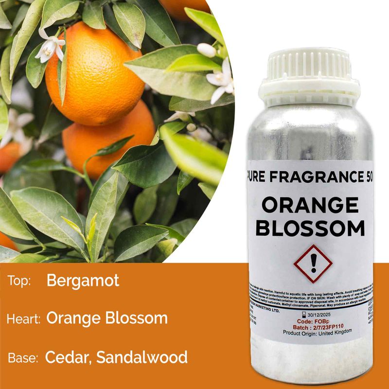 500ml (Pure) FO - Orange Blossom
