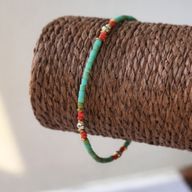 Nepalese Extra Fine Gem Bracelet - Turquoise & Stone