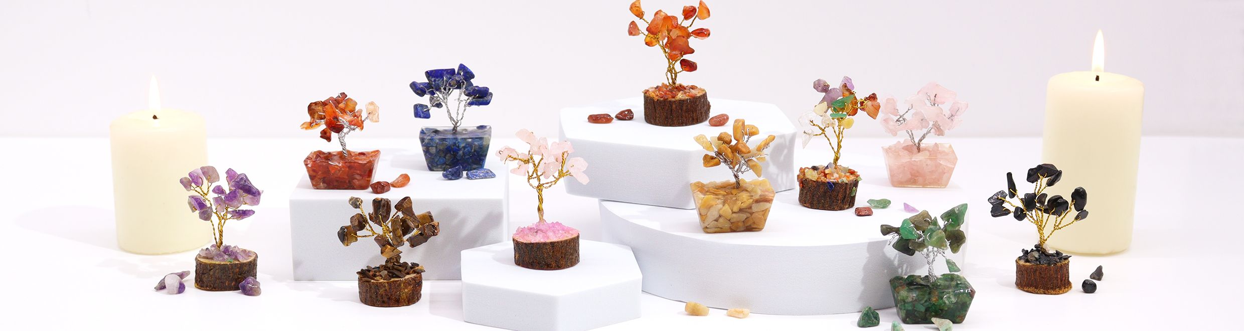 Wholesale Mini Gemstone Trees - AW Artisan Europe - Giftware Supplier